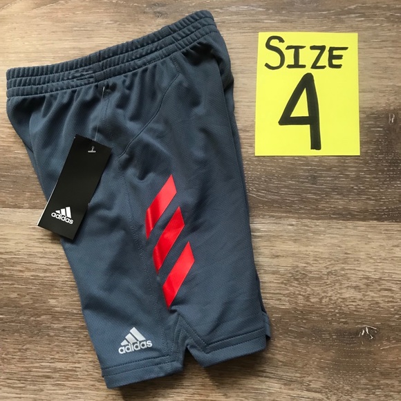 NWT Adidas Size 4 Climalite Shorts - Picture 1 of 5